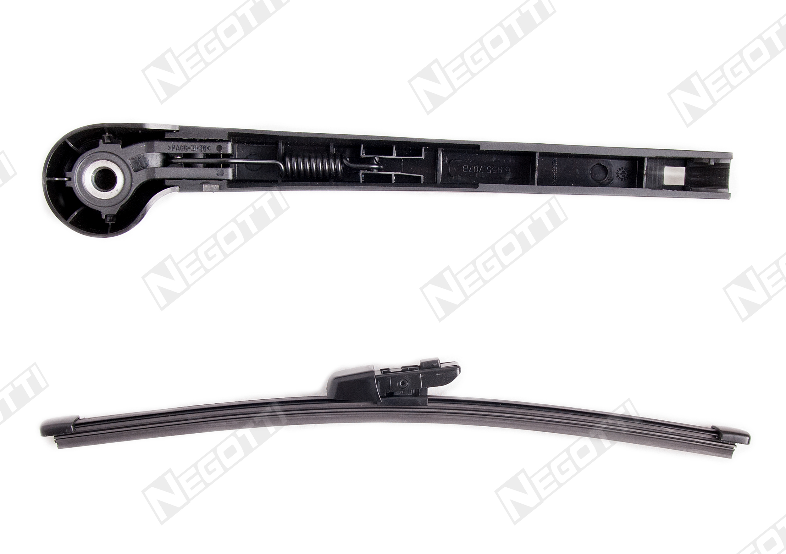 Negotti - Ramínko zadního stěrače + zadní stěrač na VW Passat Touran  330mm
